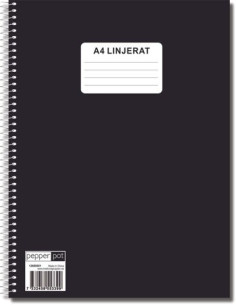 KOLLEGIEBLOCK A4 LINJERAT