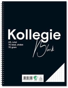 KOLLEGIEBLOCK A5 RUTAT OHÅLAT