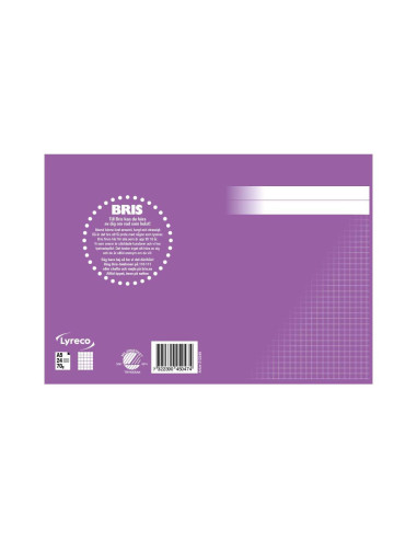 RÄKNEHÄFTE A5 RUTAT