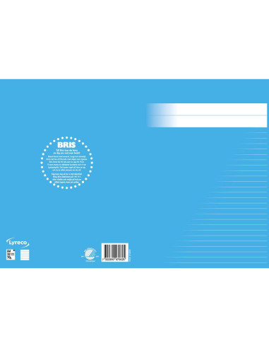 SKRIVHÄFTE A4 LINJERAT