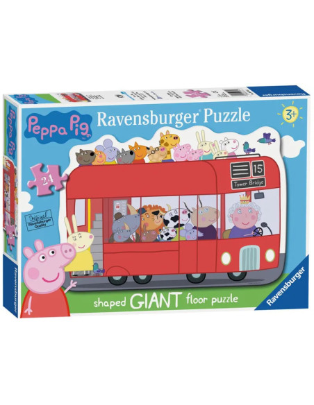 24B PEPPA PIG SHAPED BUS