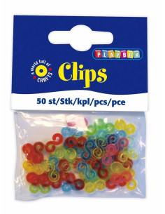 CLIPS FÄRG 50ST