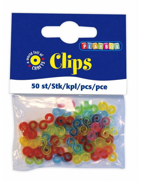 CLIPS FÄRG 50ST