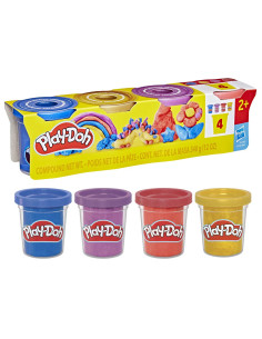 PLAY DOH 4P METALLIC
