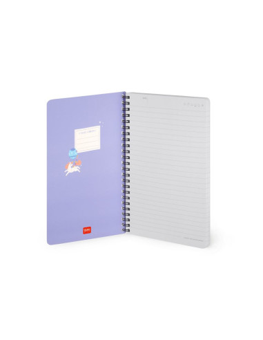 ANTECKNINGSBOK A5 UNICORN