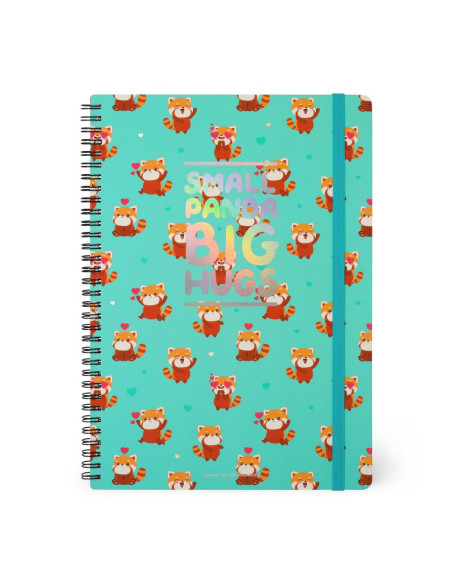 ANTECKNINGSBOK A4 RED PANDA