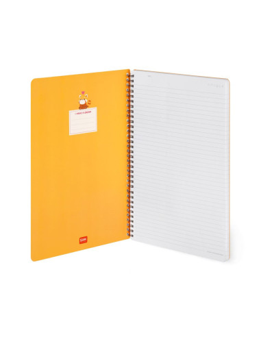 ANTECKNINGSBOK A4 RED PANDA