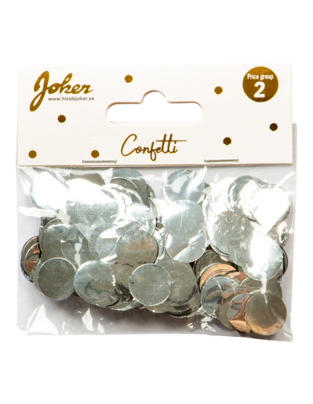 KONFETTI DOTS SILVER