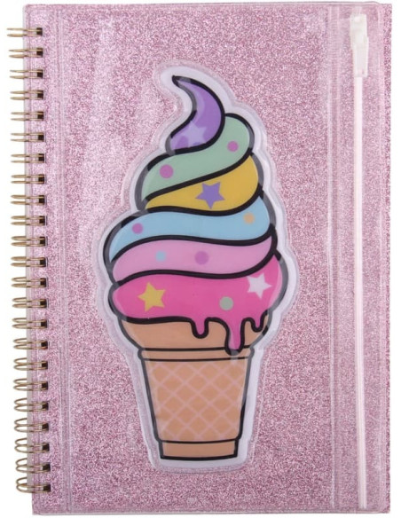ANTECKNINGSBOK ICECREAM