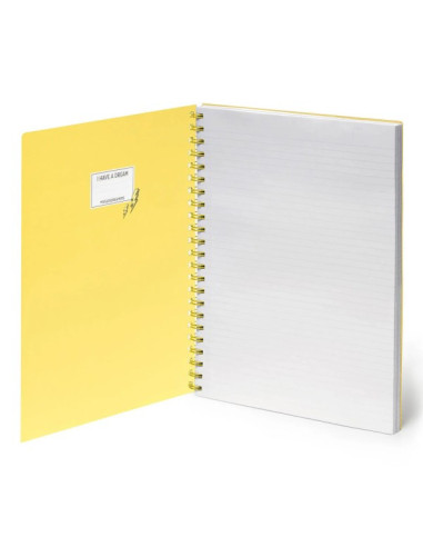 ANTECKNINGSBOK A4 TRIO FLASH