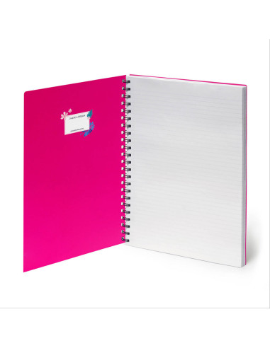 ANTECKNINGSBOK A4 TRIO FLORA