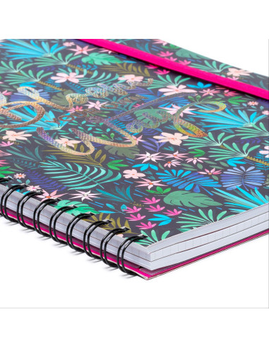 ANTECKNINGSBOK A4 TRIO FLORA