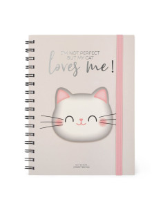 ANTECKNINGBOK KITTY A5