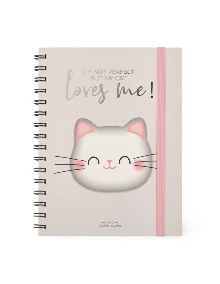 ANTECKNINGBOK KITTY A5