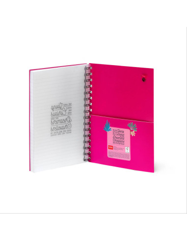 ANTECKNINGSBOK A5 FLORA