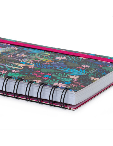 ANTECKNINGSBOK A5 FLORA