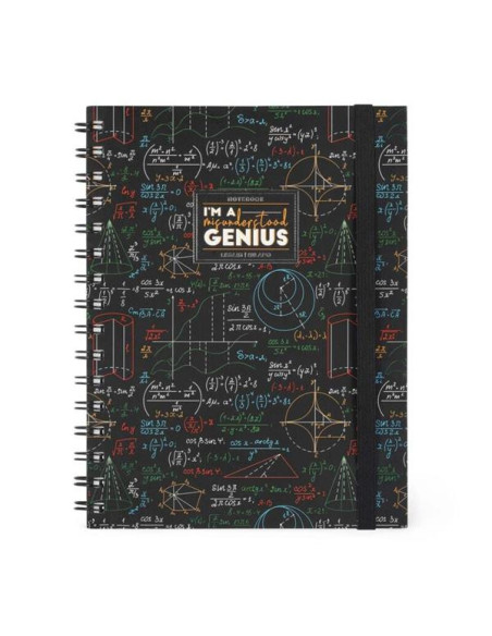ANTECKNINGBOK GENI A5