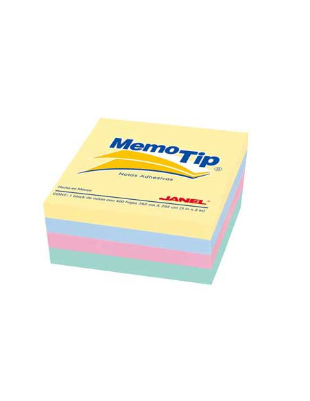 NOTISKUB 51x51MM 4FÄRG
