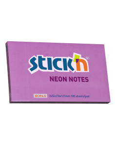 NOTIS NEON LILA 76x127mm