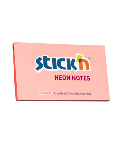 NOTIS NEON RÖD 76x127mm
