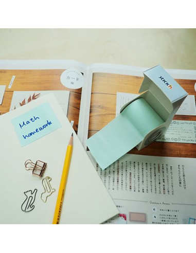 NOTISRULLE BLÅ 50MM X10M