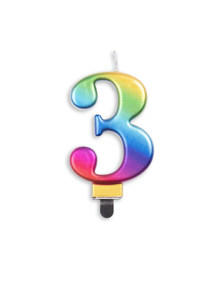 TÅRTLJUS RAINBOW 3