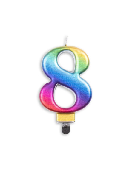 TÅRTLJUS RAINBOW 8