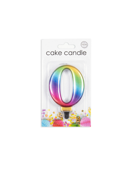 TÅRTLJUS RAINBOW 0