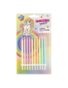 TÅRTLJUS 10P RAINBOW