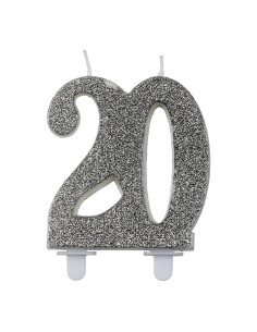 TÅRTLJUS SILVER 20