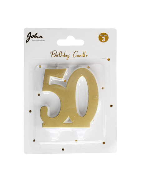 TÅRTLJUS GULD 50