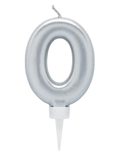 TÅRTLJUS SILVER 0