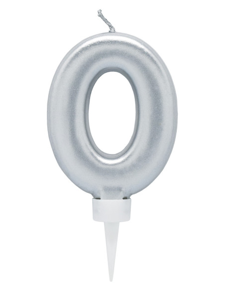 TÅRTLJUS SILVER 0