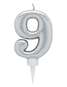 TÅRTLJUS SILVER 9