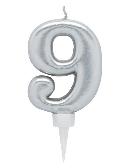 TÅRTLJUS SILVER 9
