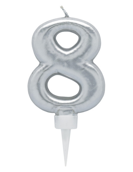 TÅRTLJUS SILVER 8