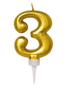 TÅRTLJUS GULD 3