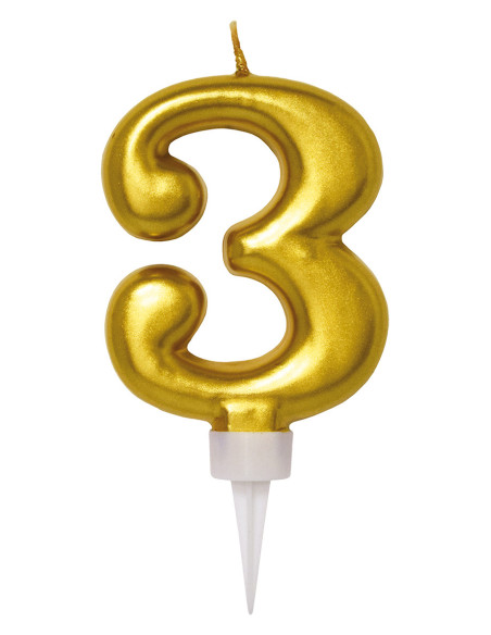 TÅRTLJUS GULD 3