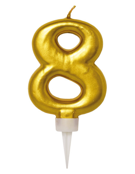 TÅRTLJUS GULD 8