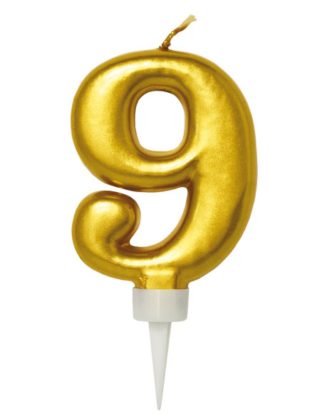 TÅRTLJUS GULD 9