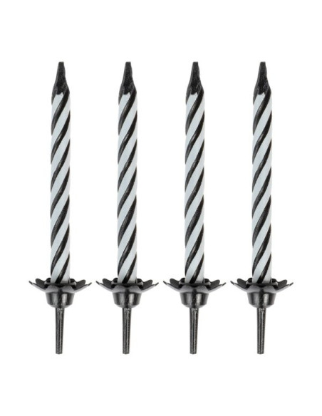 TÅRTLJUS BLACK WHITE 24P