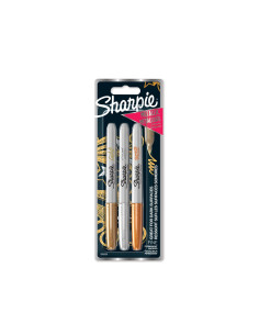 SHARPIE 3-P GULD SILVER BRONZE