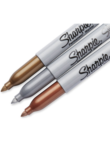 SHARPIE 3-P GULD SILVER BRONZE