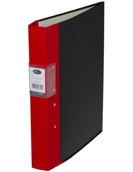 GAFFELPÄRM A4 40MM RÖD