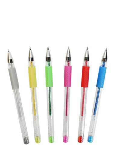 GLITTER GELPENNOR 6-P