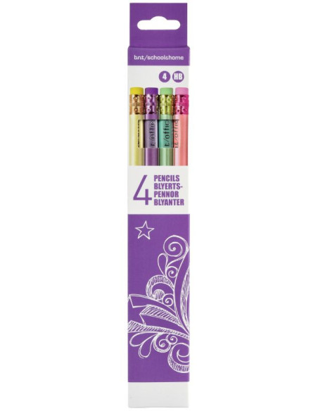 BLYERTSPENNOR RADERTOPP PASTELL 4P