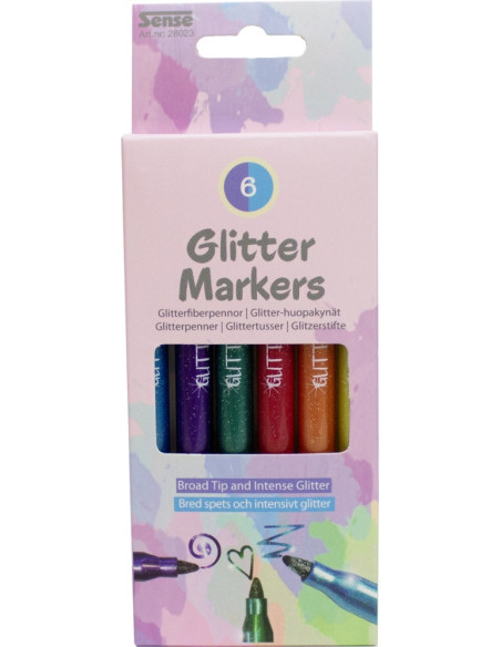 GLITTERPENNOR 6-P