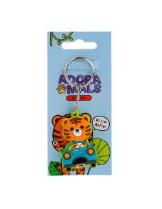 NYCKELRING TIGER PVC