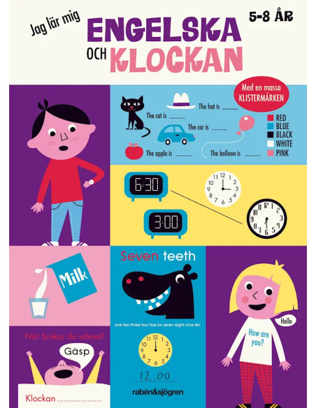 JAG LÄR MIG ENG + KLOCKAN