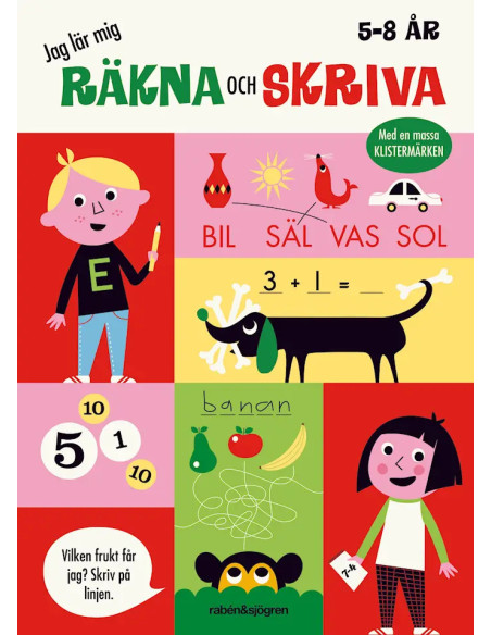 JAG LÄR MIG RÄKNA OCH SKRIVA